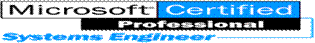Microsoft Certified Systems Engineer