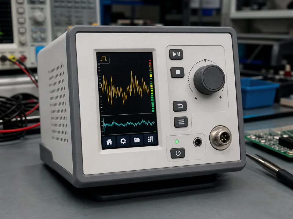 Laboratory precision measurement instrument with a 2.83-inch high-resolution color TFT